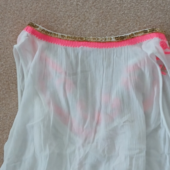 Women's LILLY PULITZER Nolia Maxi Beach  Lined Dress SIZE XS.   FL - Picture 12 of 14